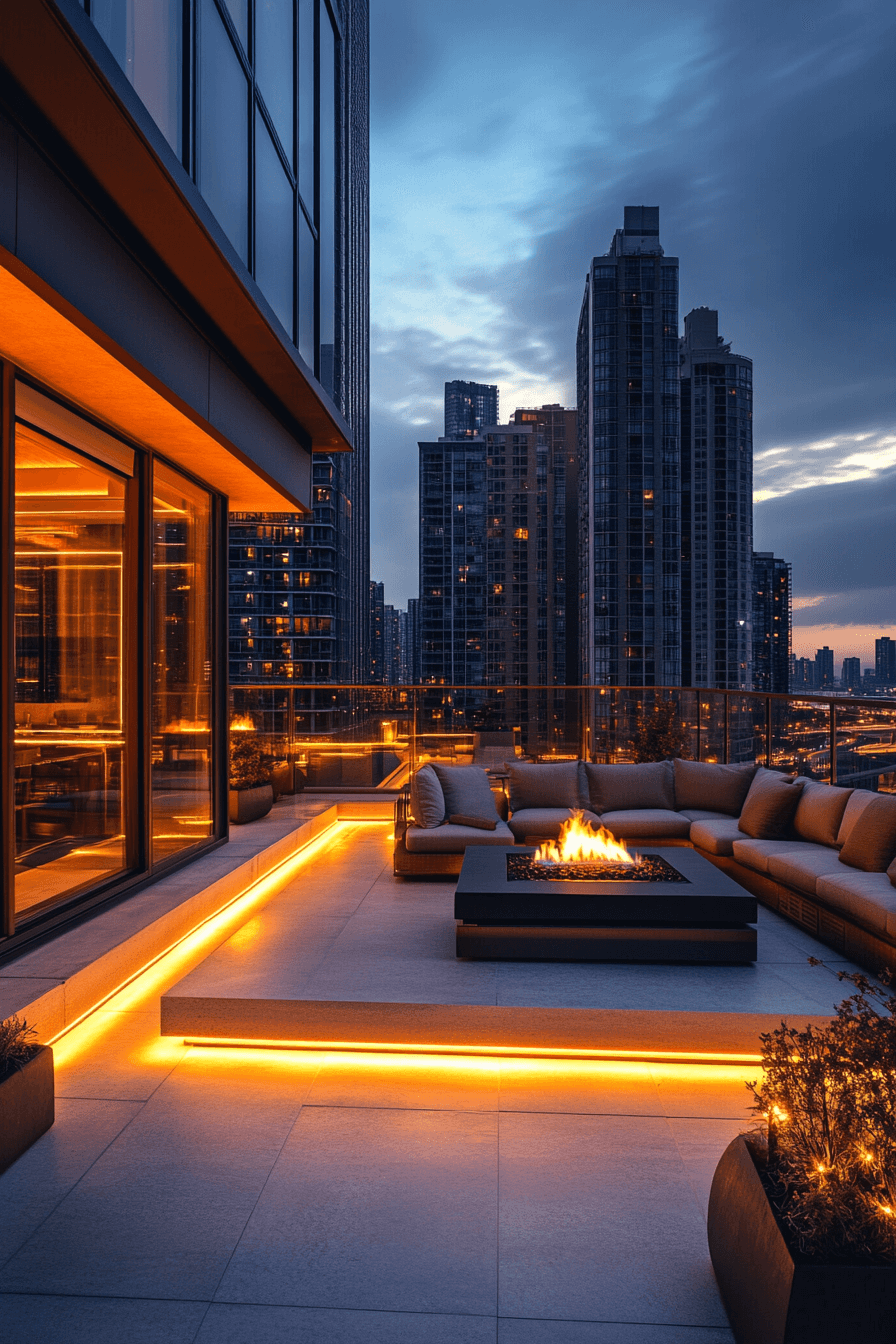 29 Rooftop Terrace Design Ideas That Make Every Evening Feel Special tuscany decor