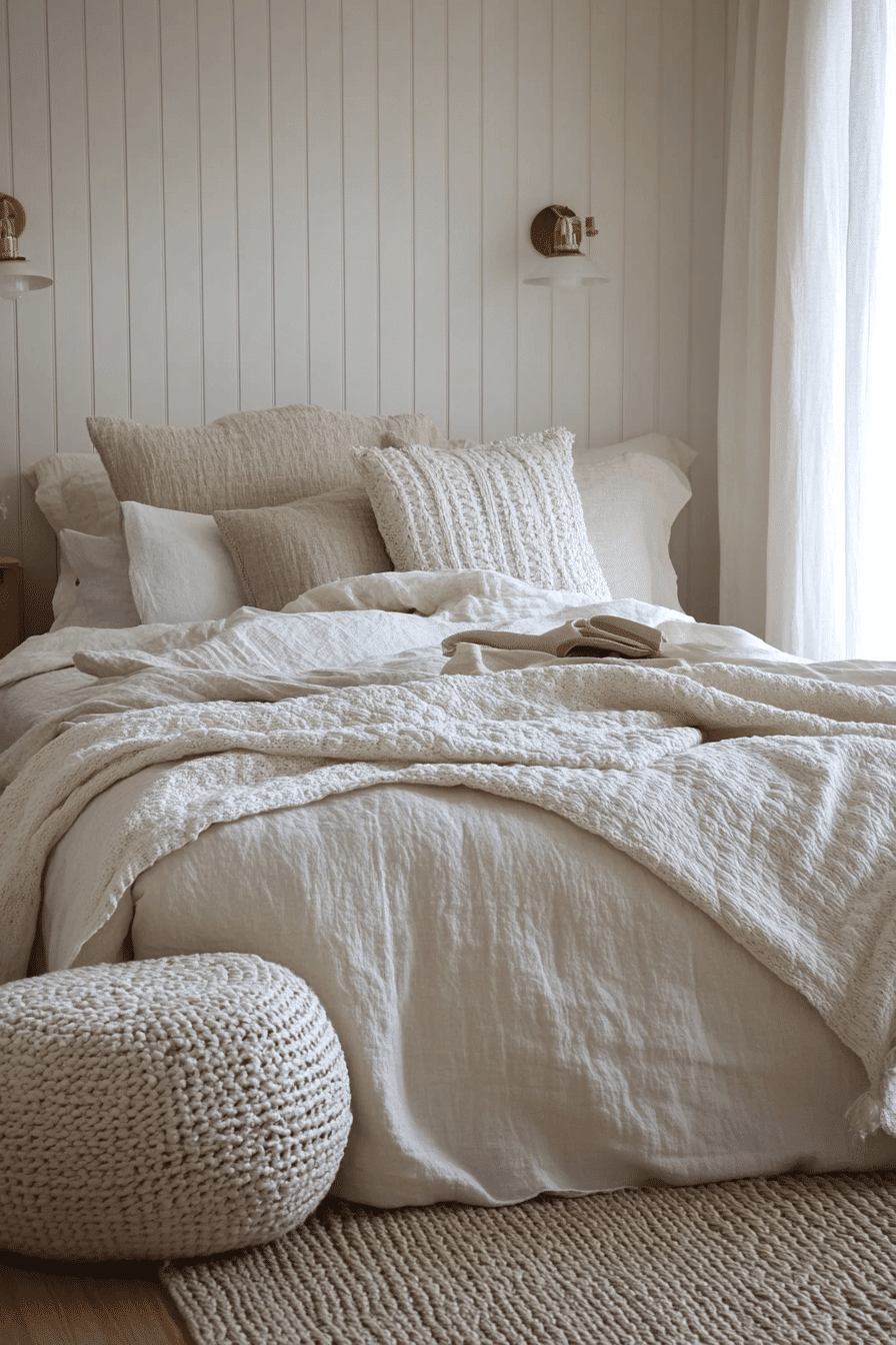 cozy neutral bedroom