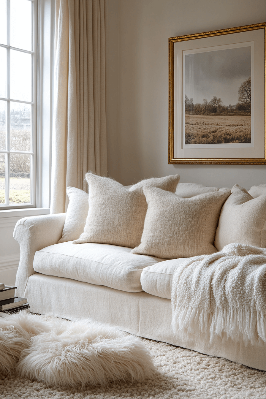 modern cozy living room