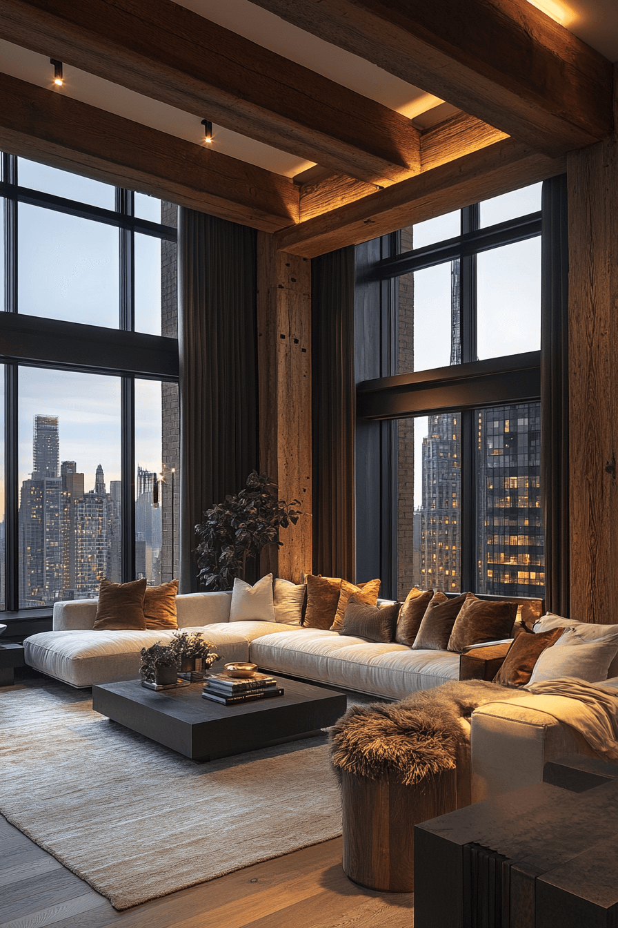 29 Penthouse Living Room Ideas That Feel Bright Luxurious and Joyful tuscany decor