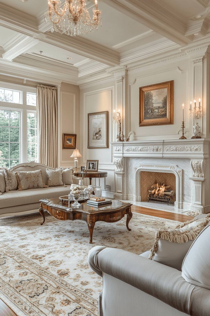 29 Victorian Living Room Ideas That Add Romance Warmth And Happy Energy ...