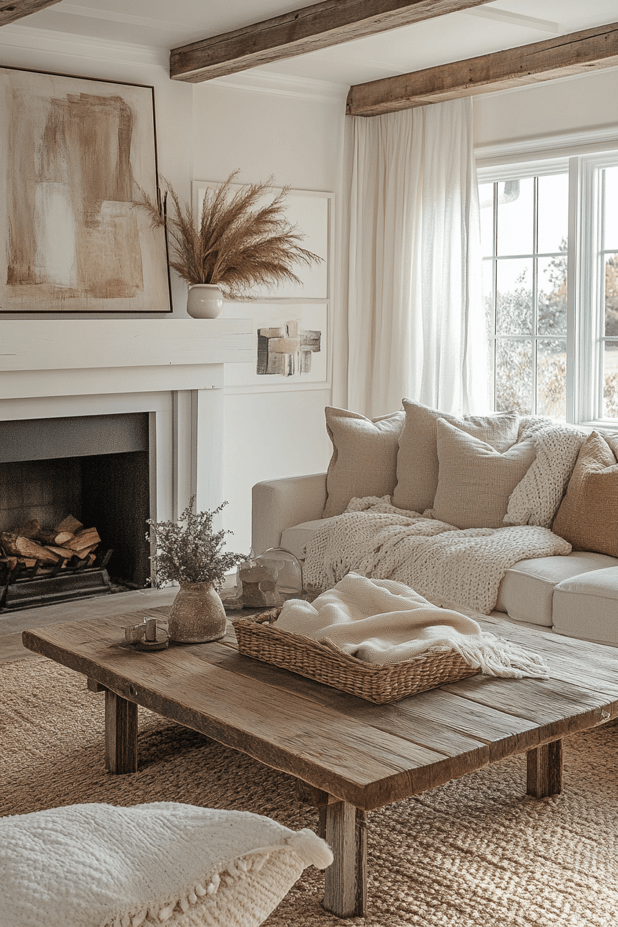 cozy coastal living room