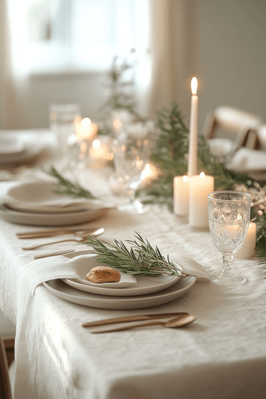 minimalist christmas decor