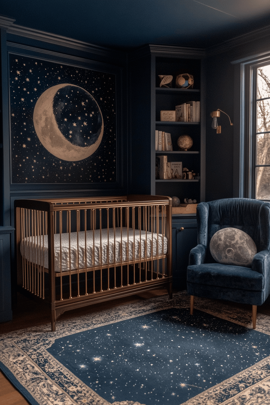 29 Space Themed Nursery Ideas That Bring the Universe Home tuscany decor
