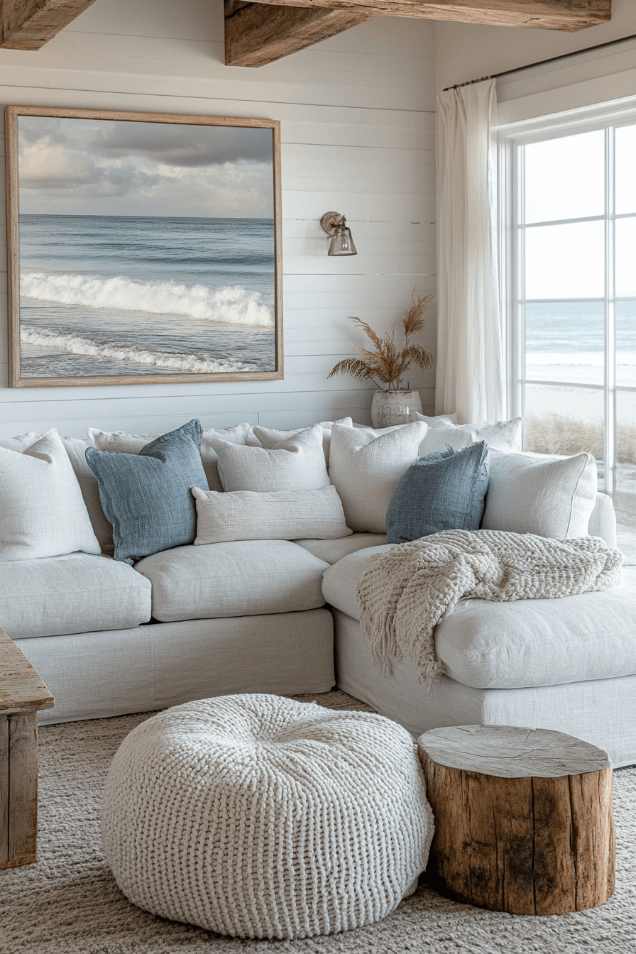 cozy coastal living room
