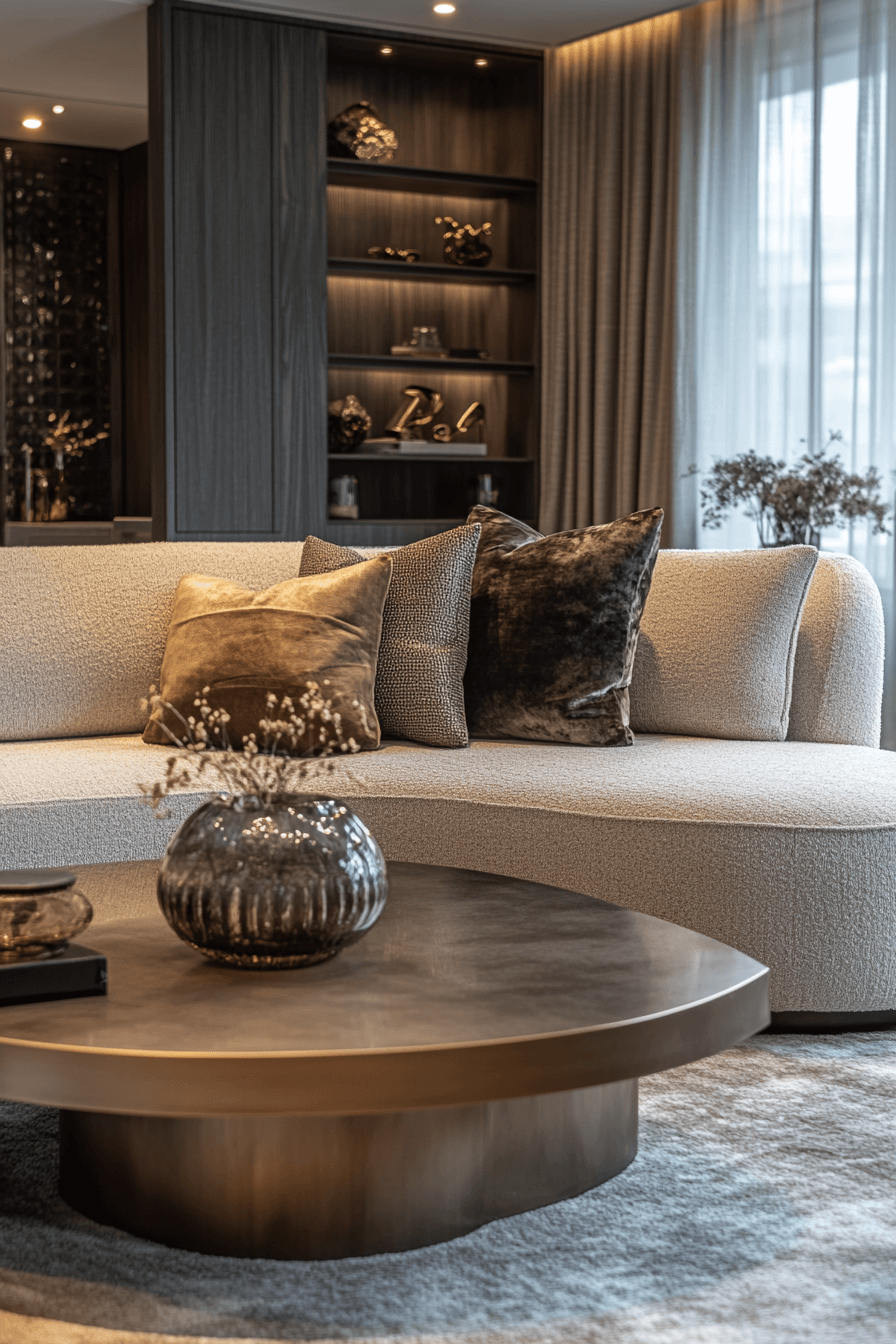 modern cozy living room