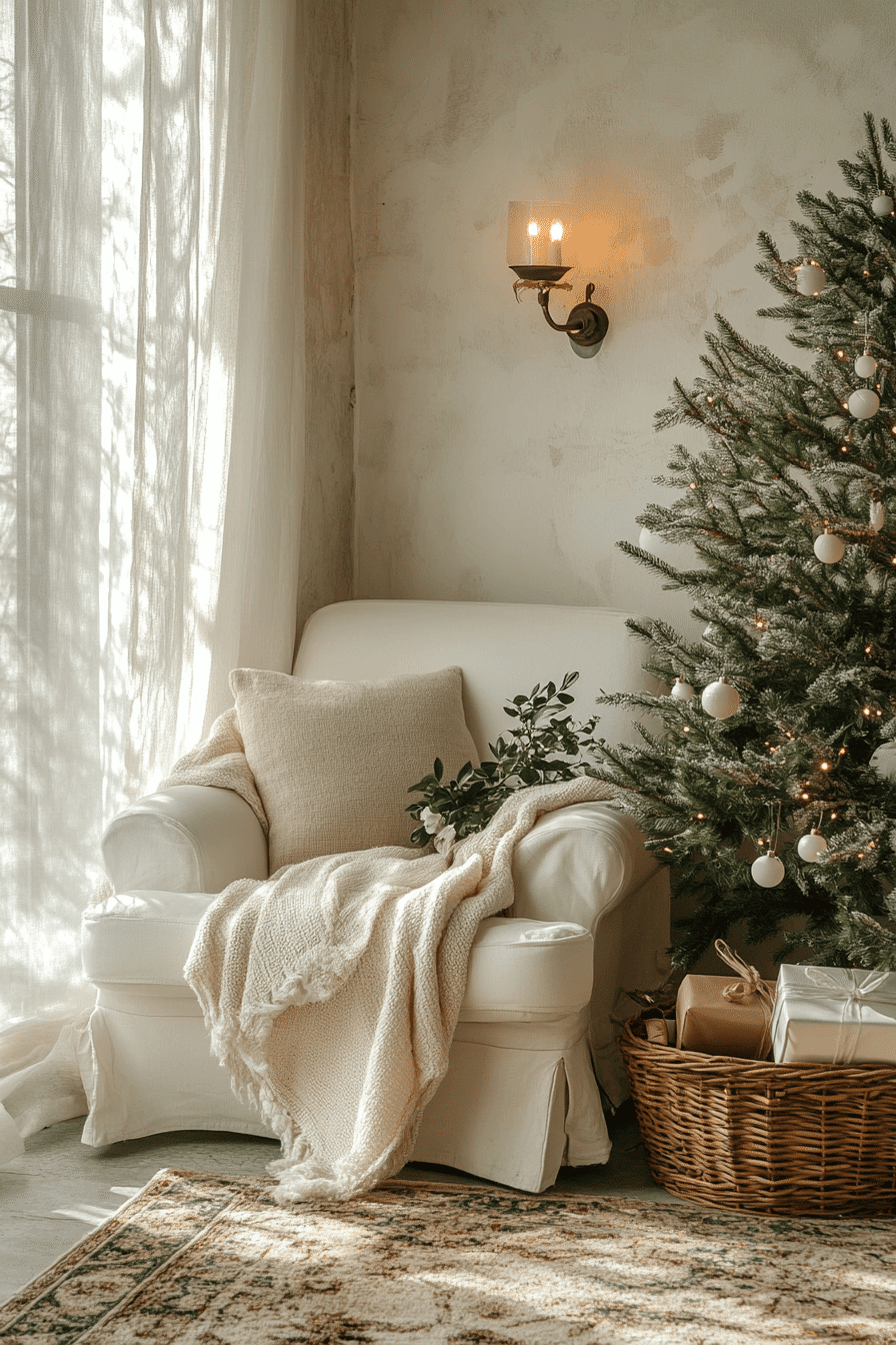 minimalist christmas decor