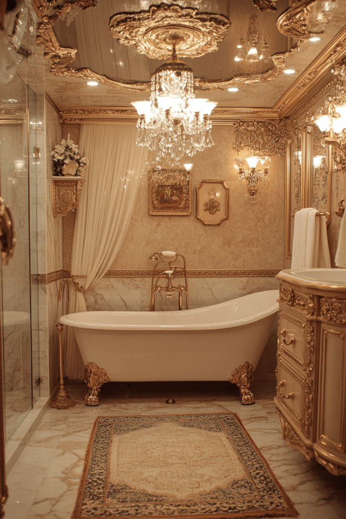 29 Victorian Bathroom Ideas To Make Your Space Feel Warm Graceful And ...
