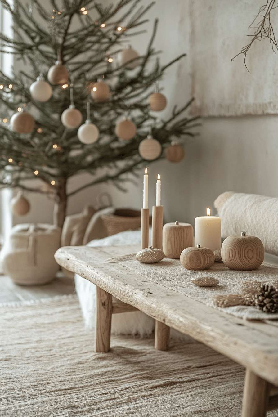 minimalist christmas decor