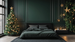 christmas bedroom decor
