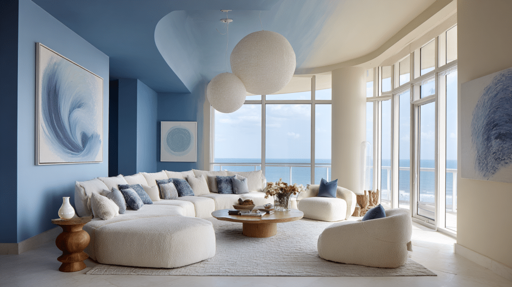 penthouse living room