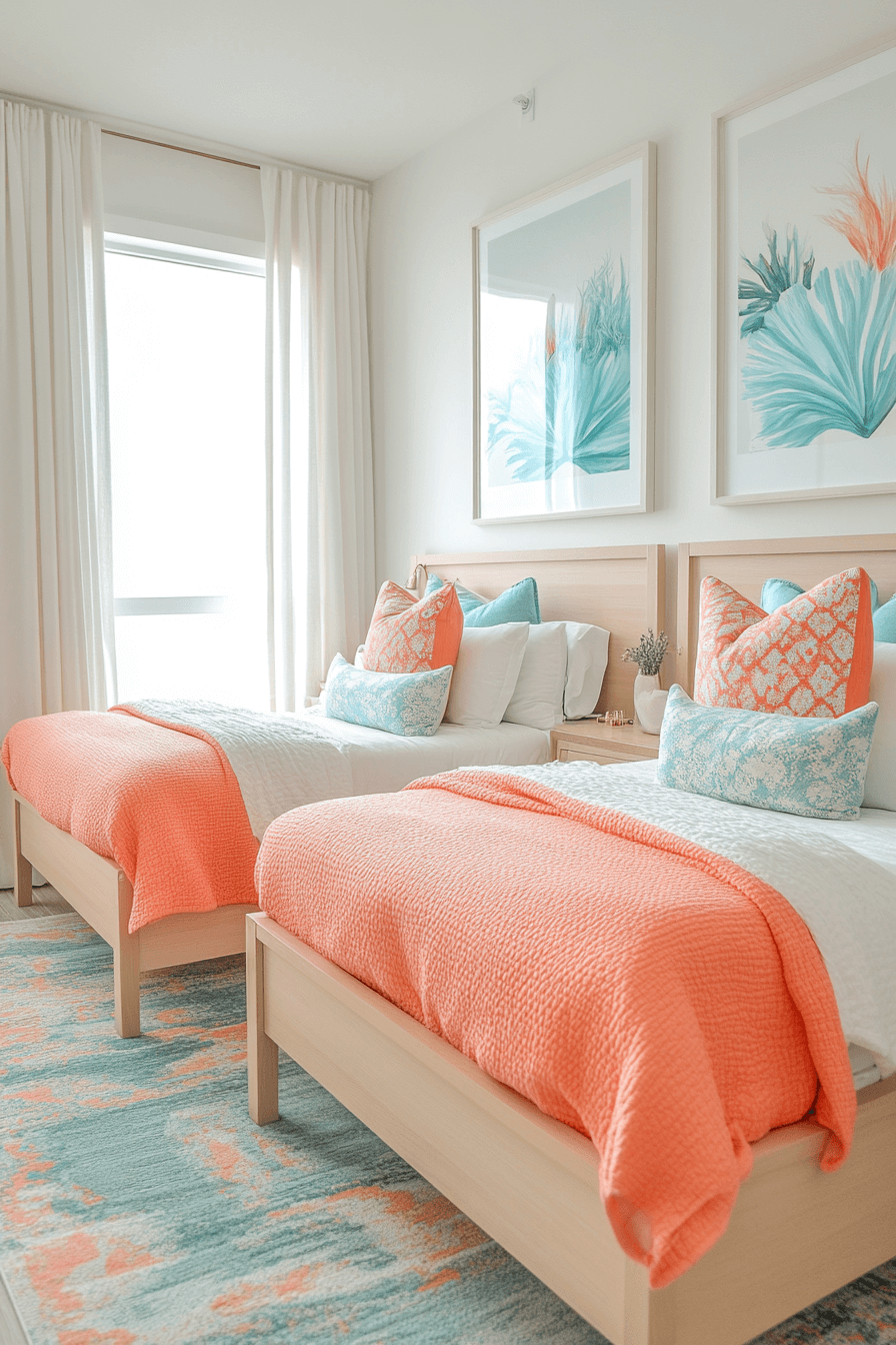 boy and girl shared bedroom