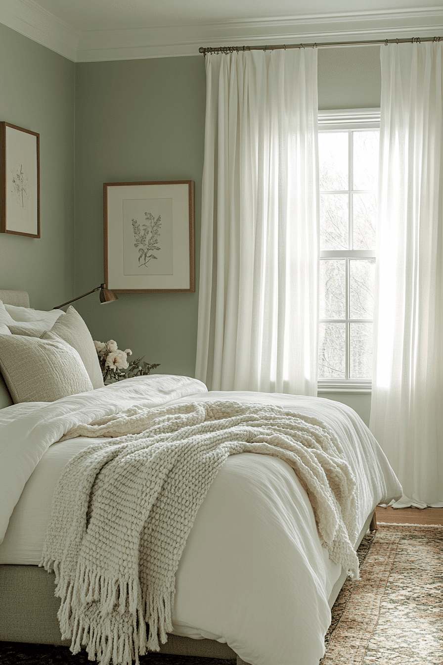 sage green bedroom ideas