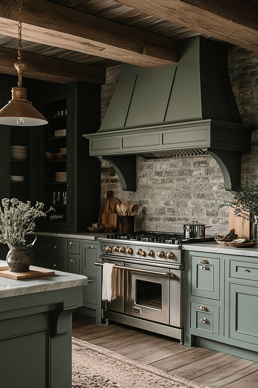 29 Sage Green Kitchen Cabinets That Brighten Everyday Living boy and girl shared bedroom