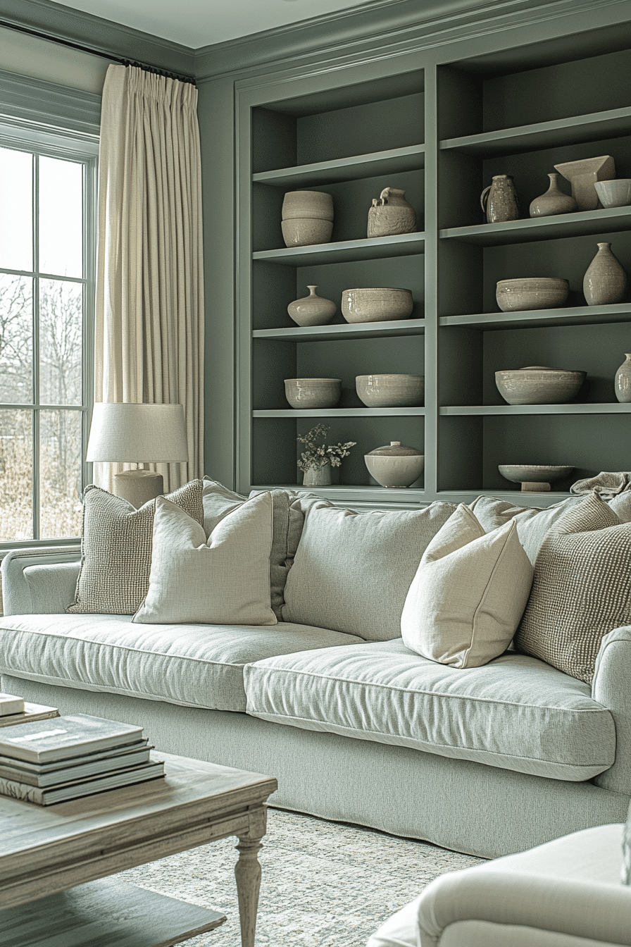 29 Sage Green Living Room Ideas That Feel Effortlessly Cozy boy and girl shared bedroom