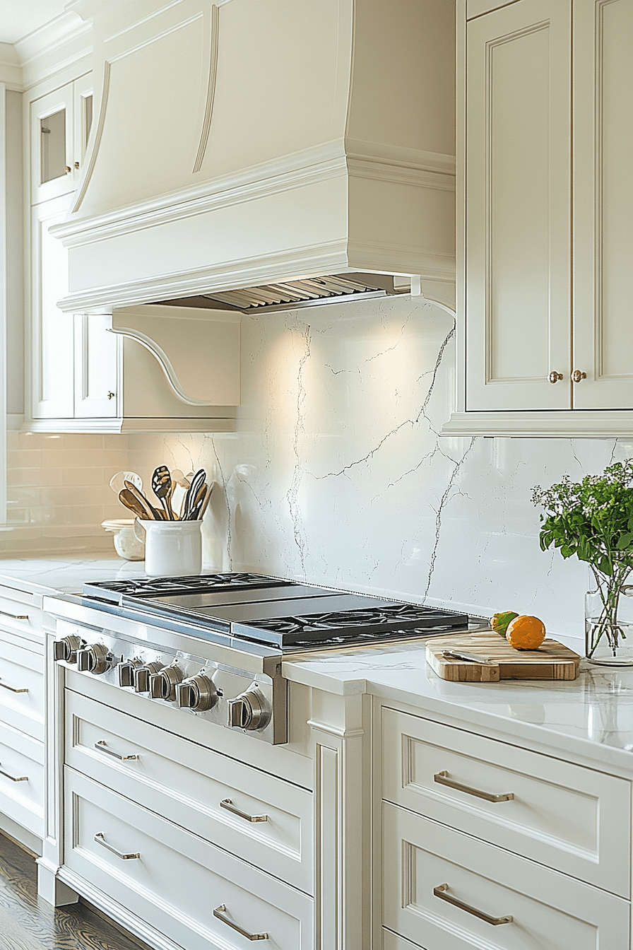 29 Antique White Kitchen Cabinets That Turn Kitchens into Happy Spaces antique home decor ideas