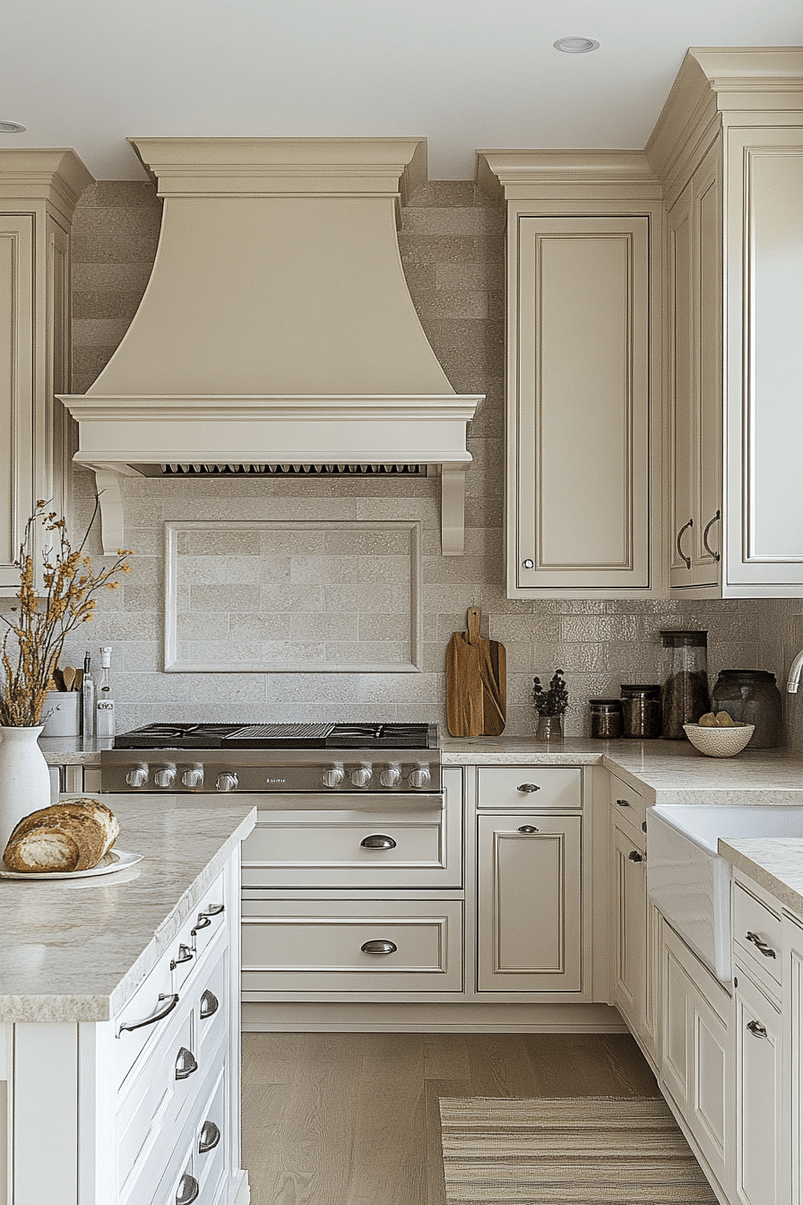 29 Antique White Kitchen Cabinets That Turn Kitchens into Happy Spaces antique home decor ideas