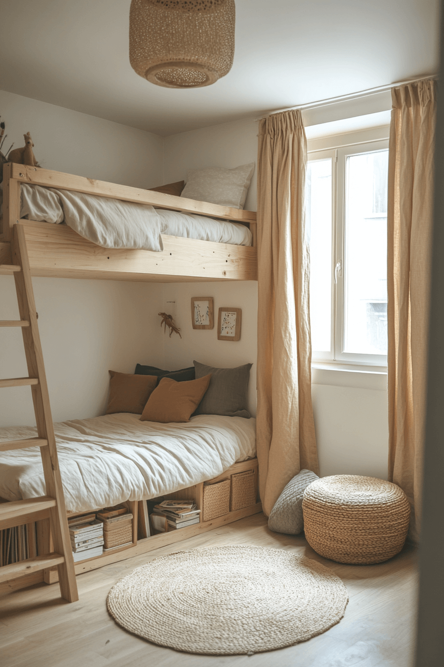 boy and girl shared bedroom
