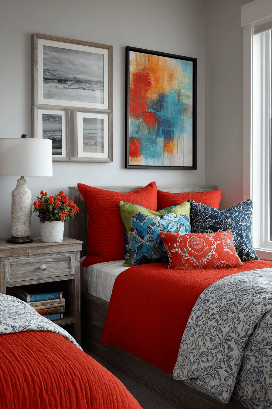 boy and girl shared bedroom