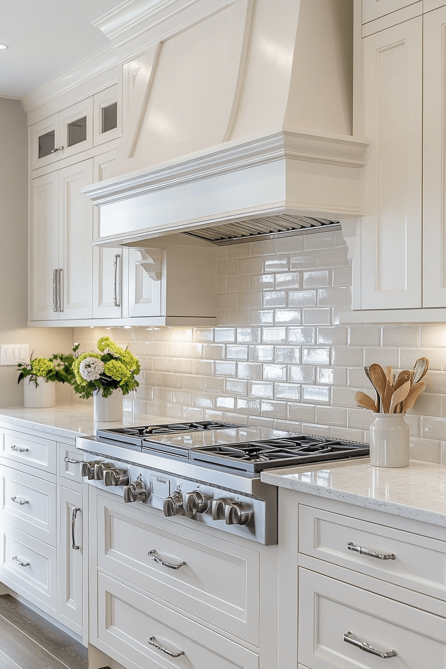 29 Antique White Kitchen Cabinets That Turn Kitchens into Happy Spaces antique home decor ideas