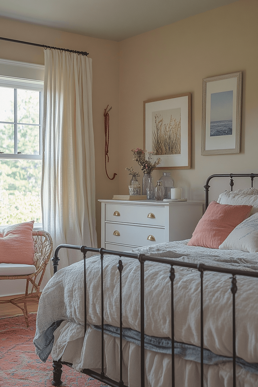 coastal cowgirl bedroom