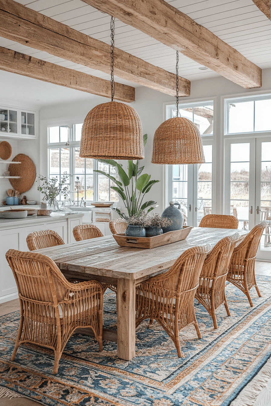29 Coastal Farmhouse Decor Ideas That Blend Comfort And Coastal Style ...