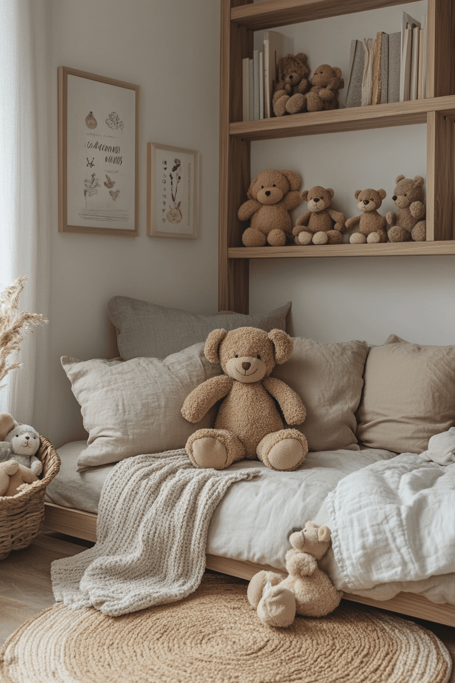 boy and girl shared bedroom