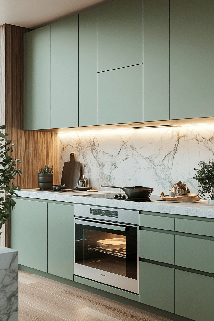 29 Sage Green Kitchen Cabinets That Brighten Everyday Living boy and girl shared bedroom