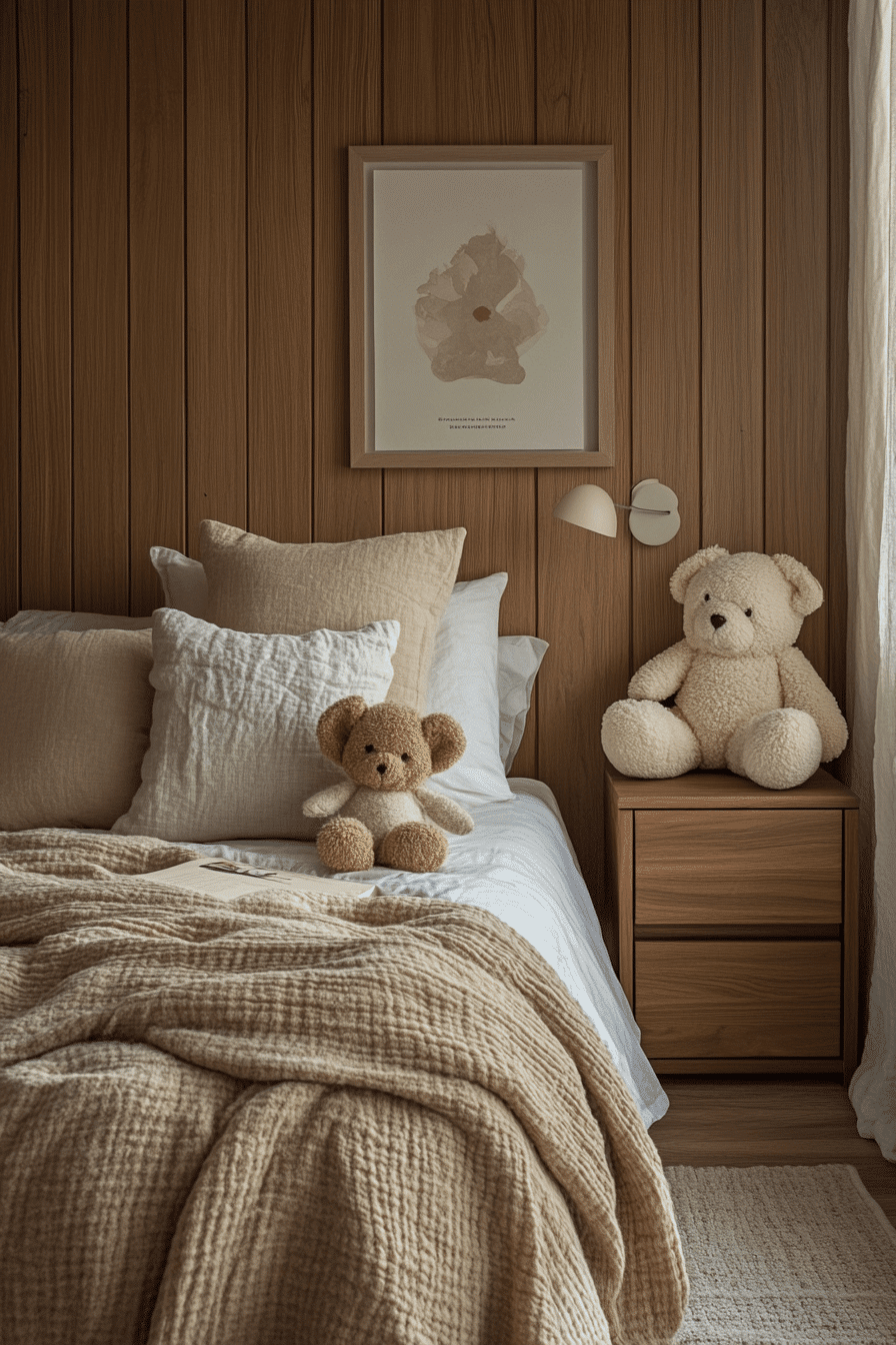 boy and girl shared bedroom