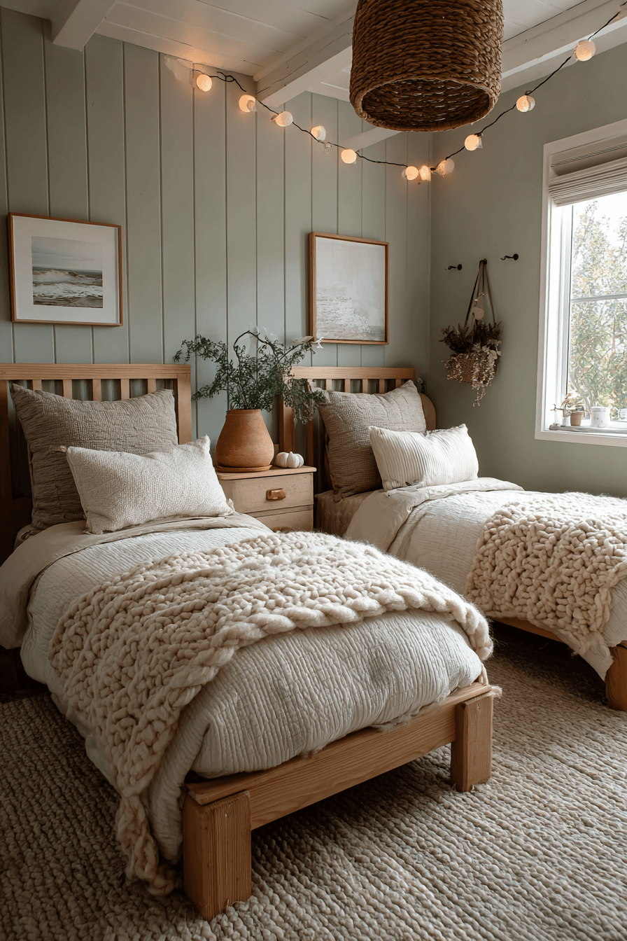 boy and girl shared bedroom