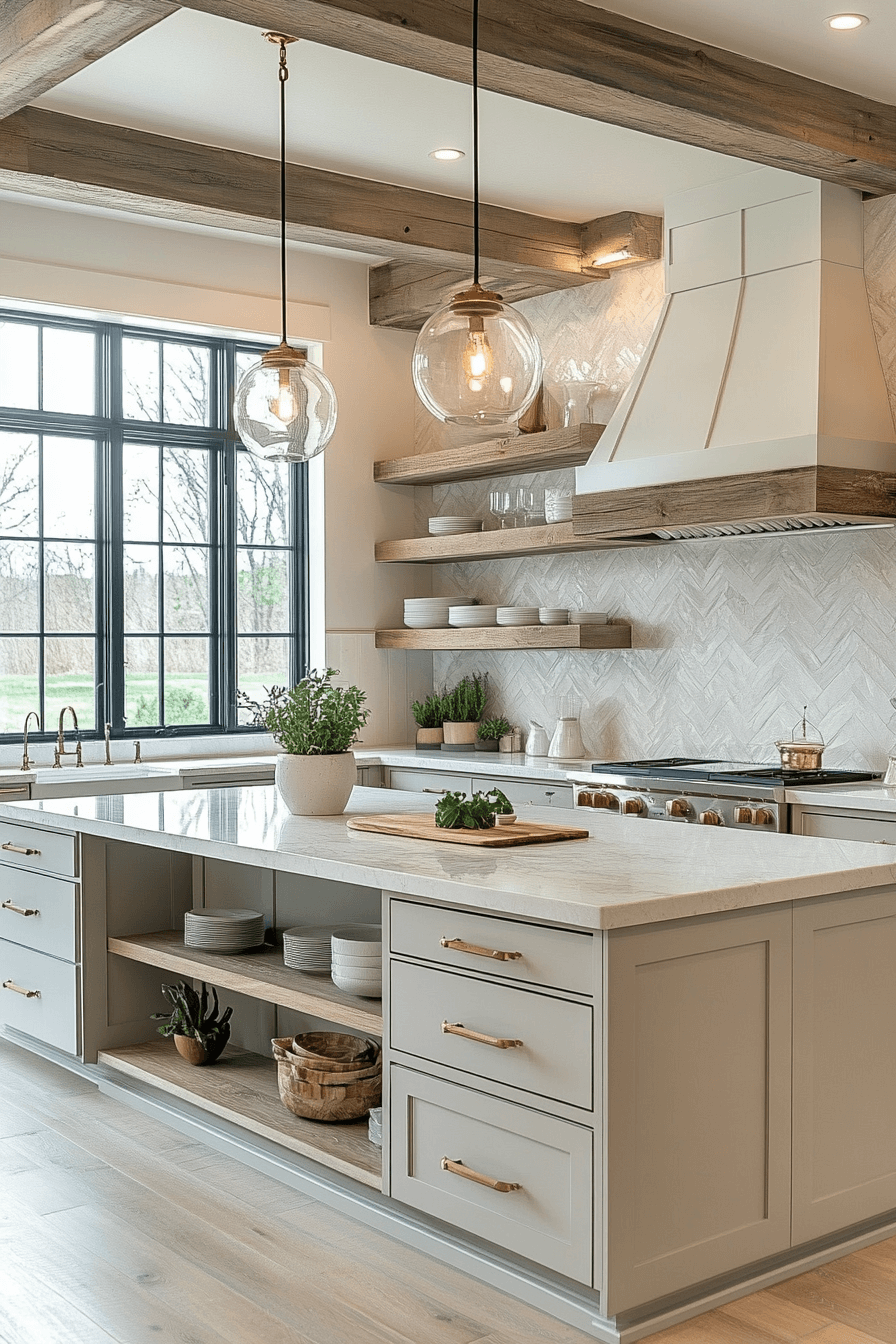 29 Antique White Kitchen Cabinets That Turn Kitchens into Happy Spaces antique home decor ideas