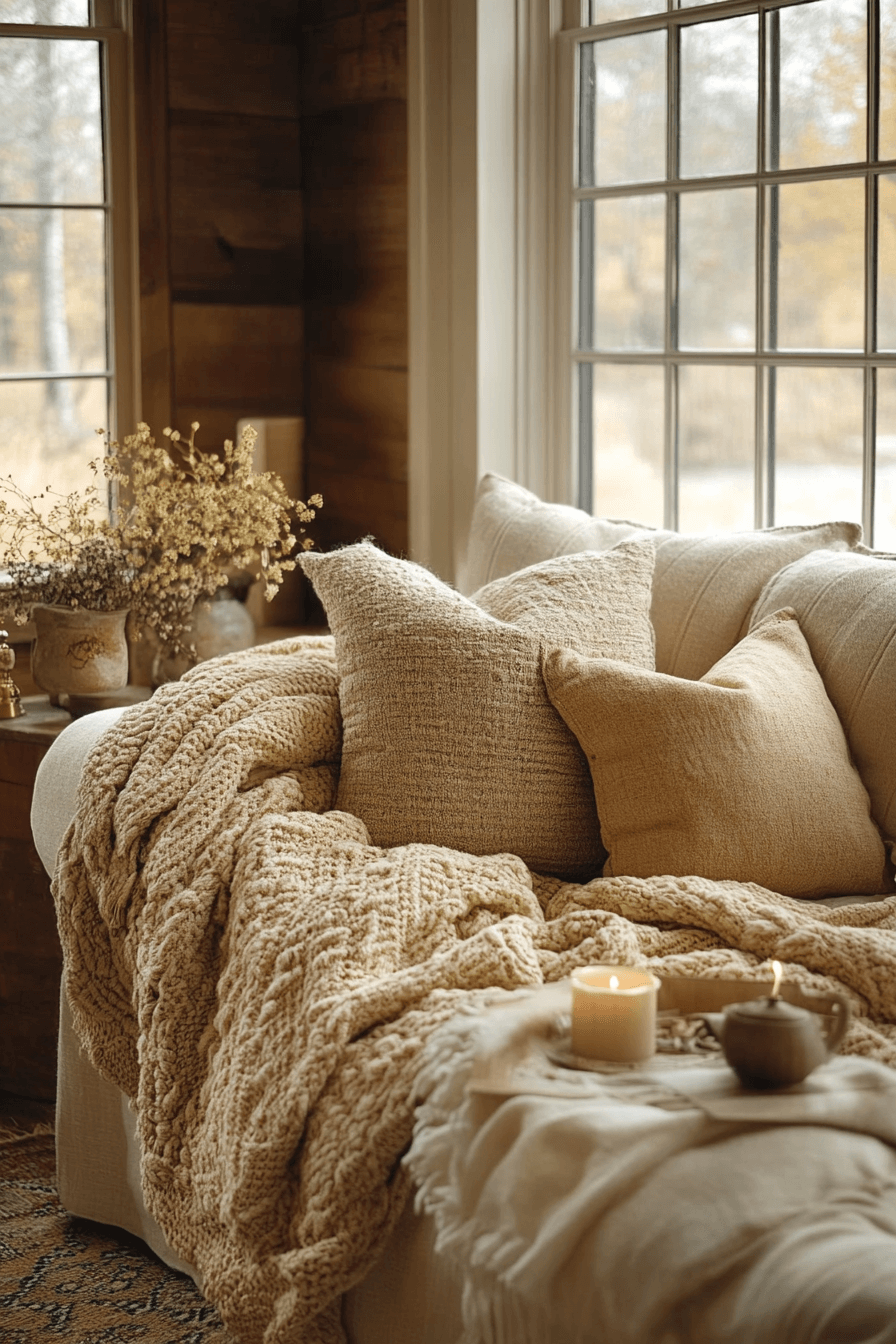 29 Cozy Winter Aesthetic Ideas for Soft Comfort Filled Days boy and girl shared bedroom