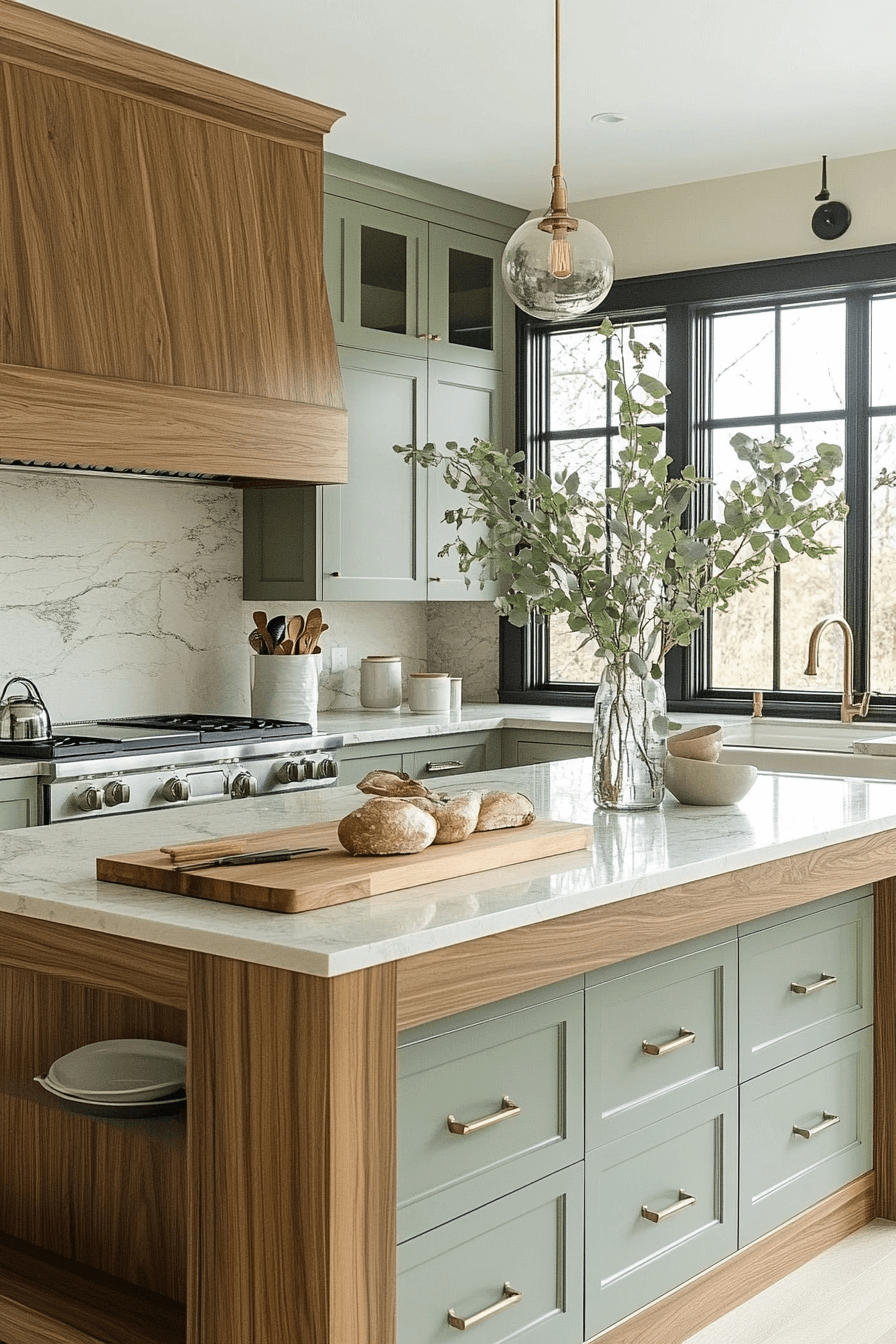 29 Sage Green and Wood Kitchen Ideas That Make Kitchens Feel Happy boy and girl shared bedroom