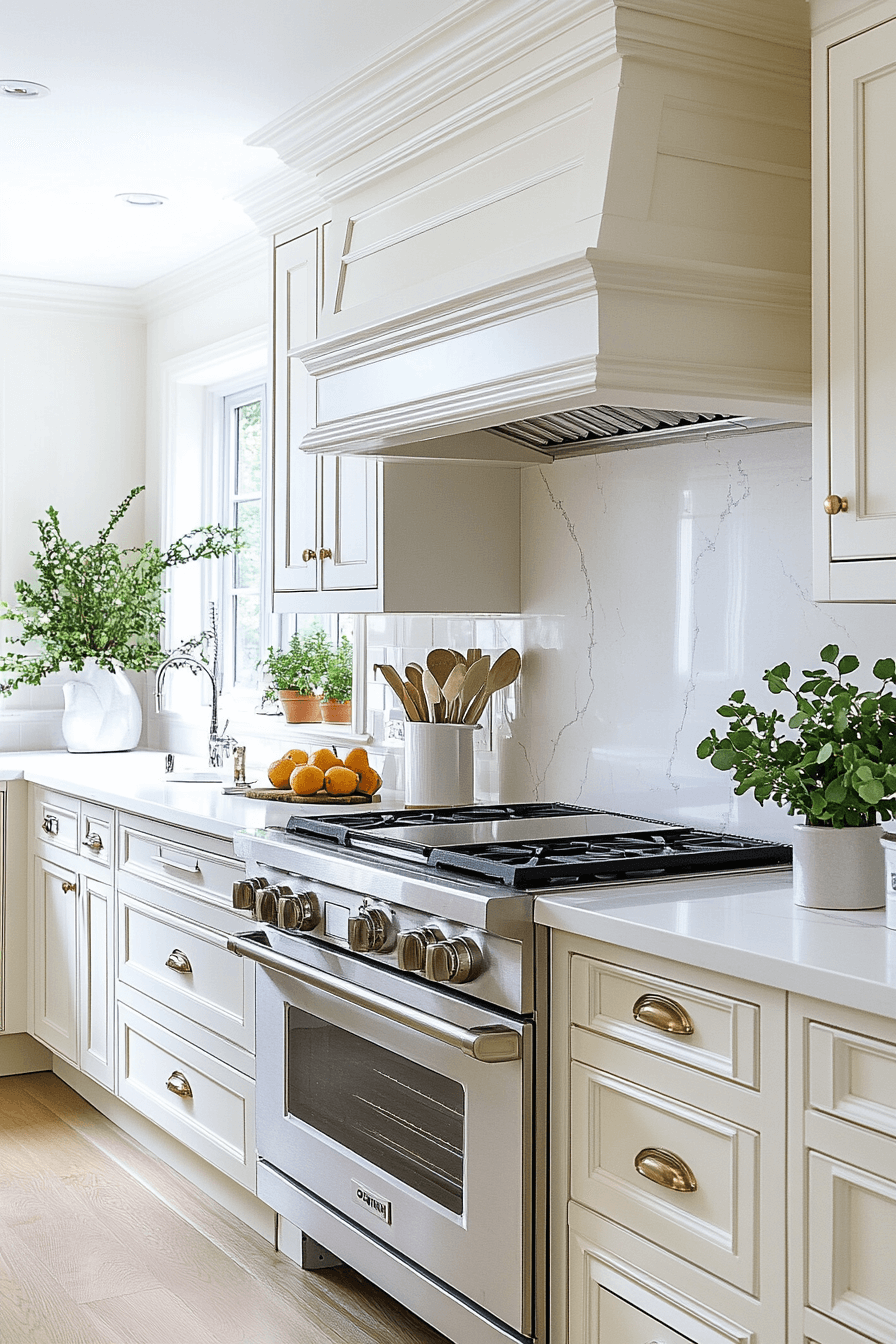 29 Antique White Kitchen Cabinets That Turn Kitchens into Happy Spaces antique home decor ideas