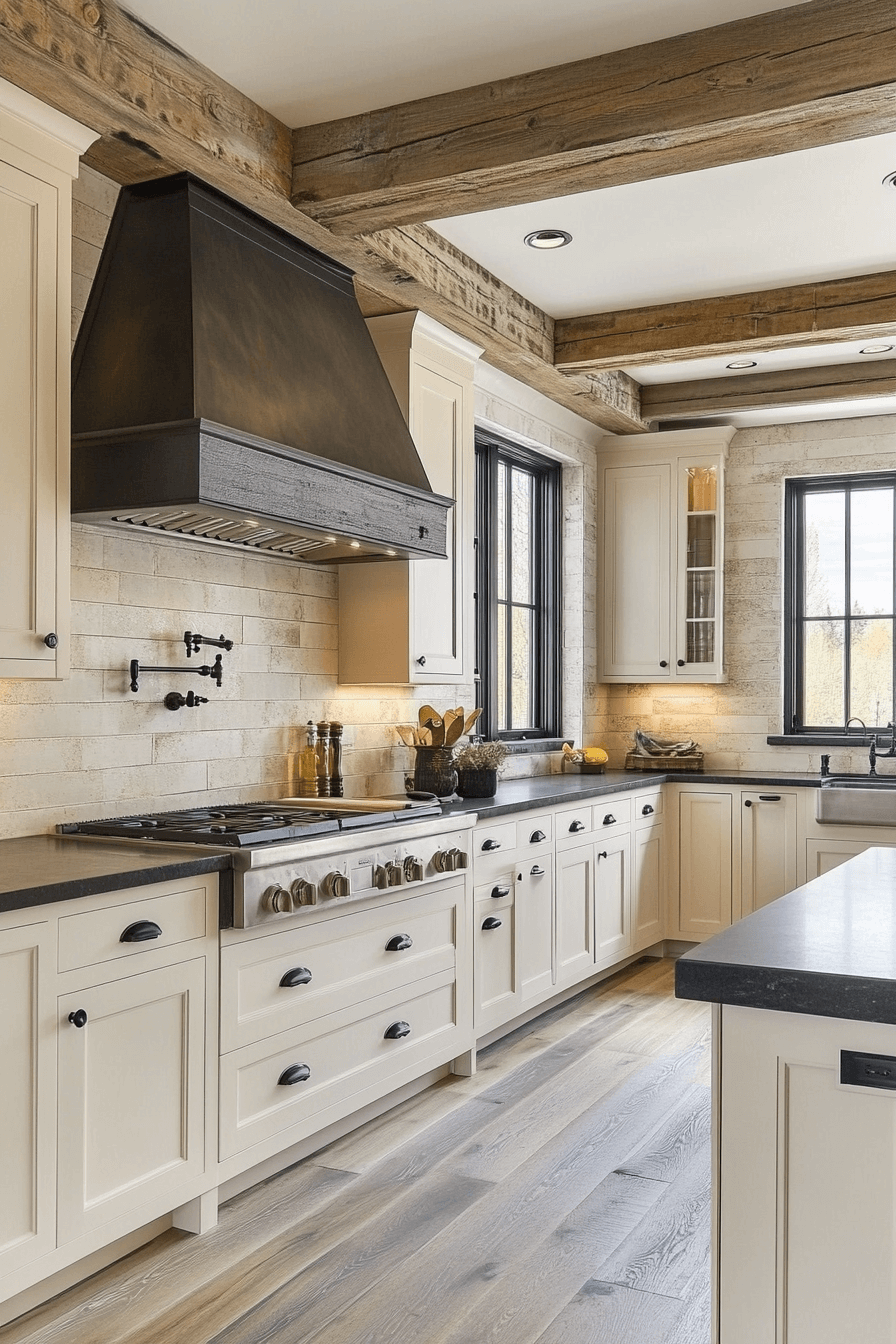 29 Antique White Kitchen Cabinets That Turn Kitchens into Happy Spaces antique home decor ideas