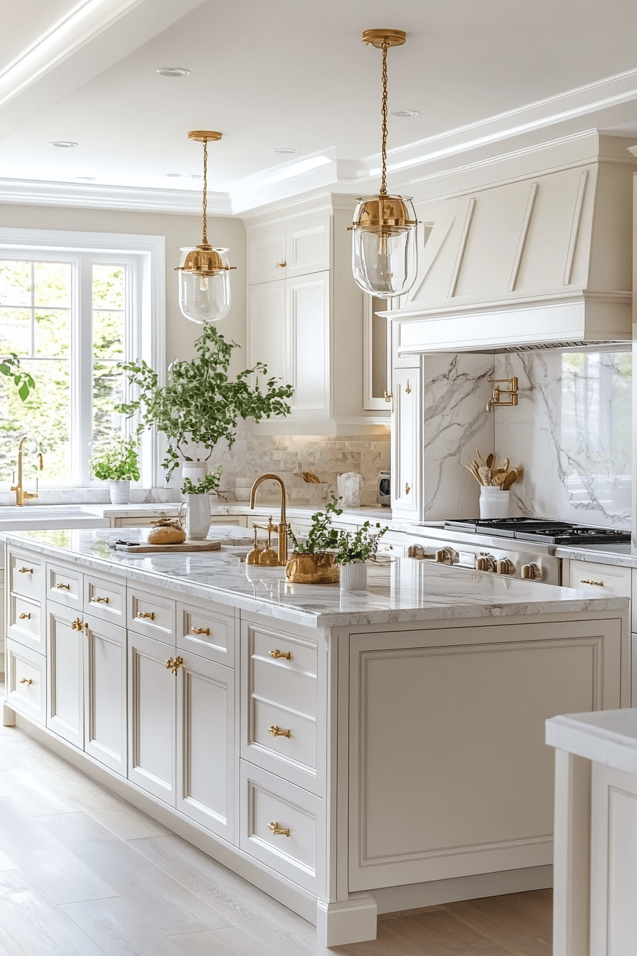 29 Antique White Kitchen Cabinets That Turn Kitchens into Happy Spaces antique home decor ideas