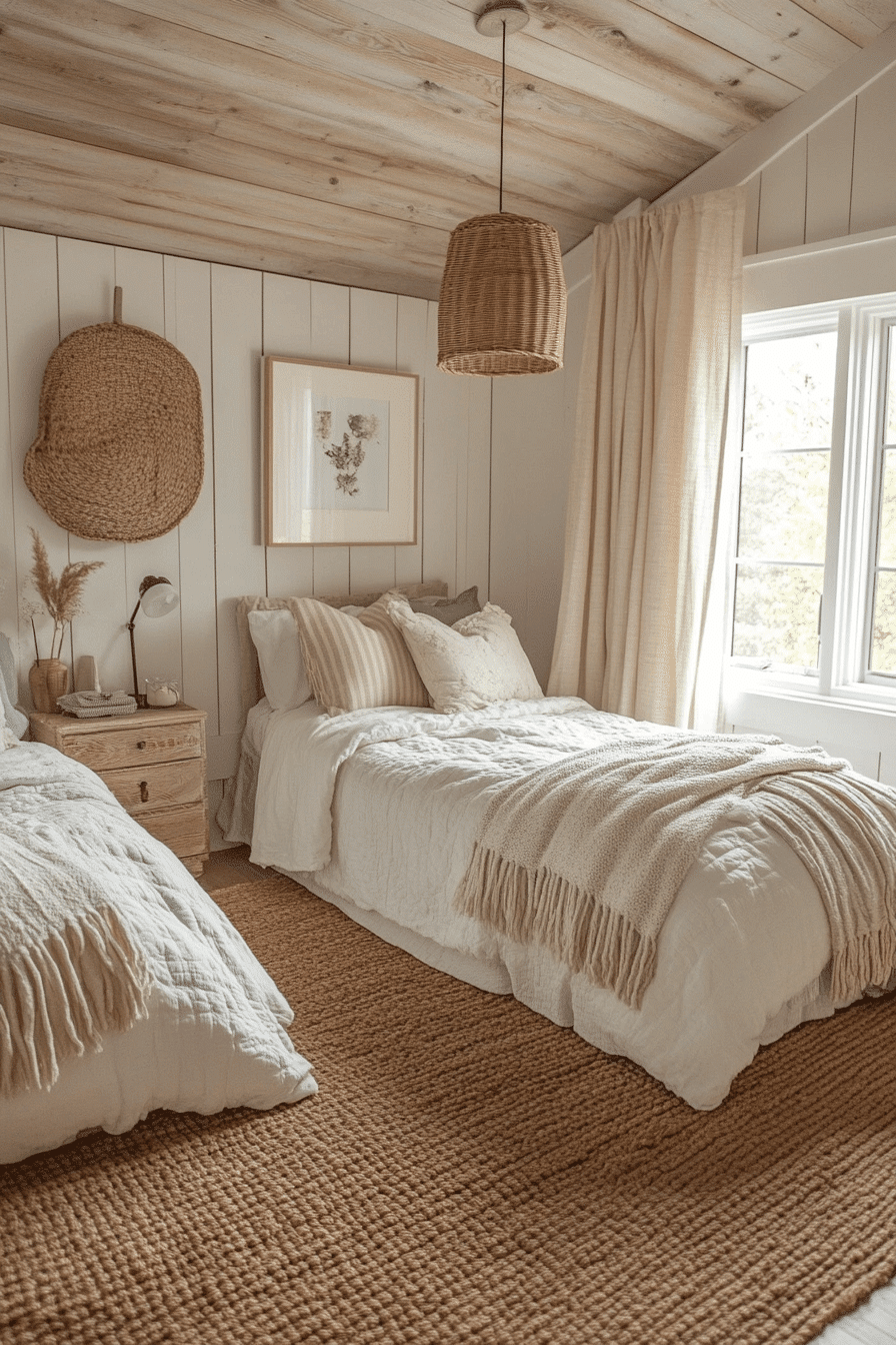 boy and girl shared bedroom