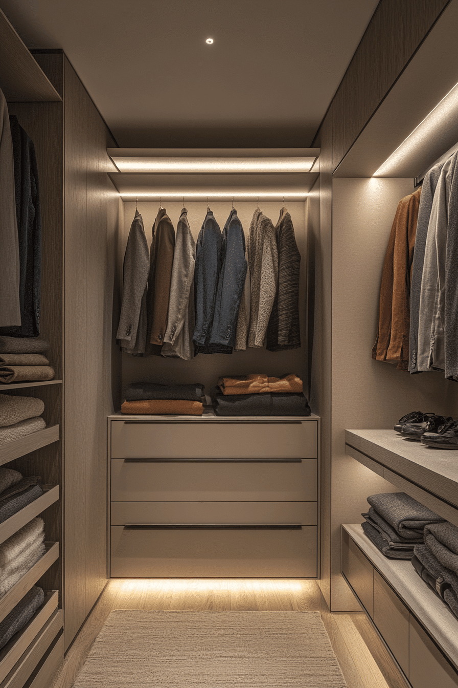 29 Small Walk In Closet Ideas For A Neat Happy Routine - Learn California