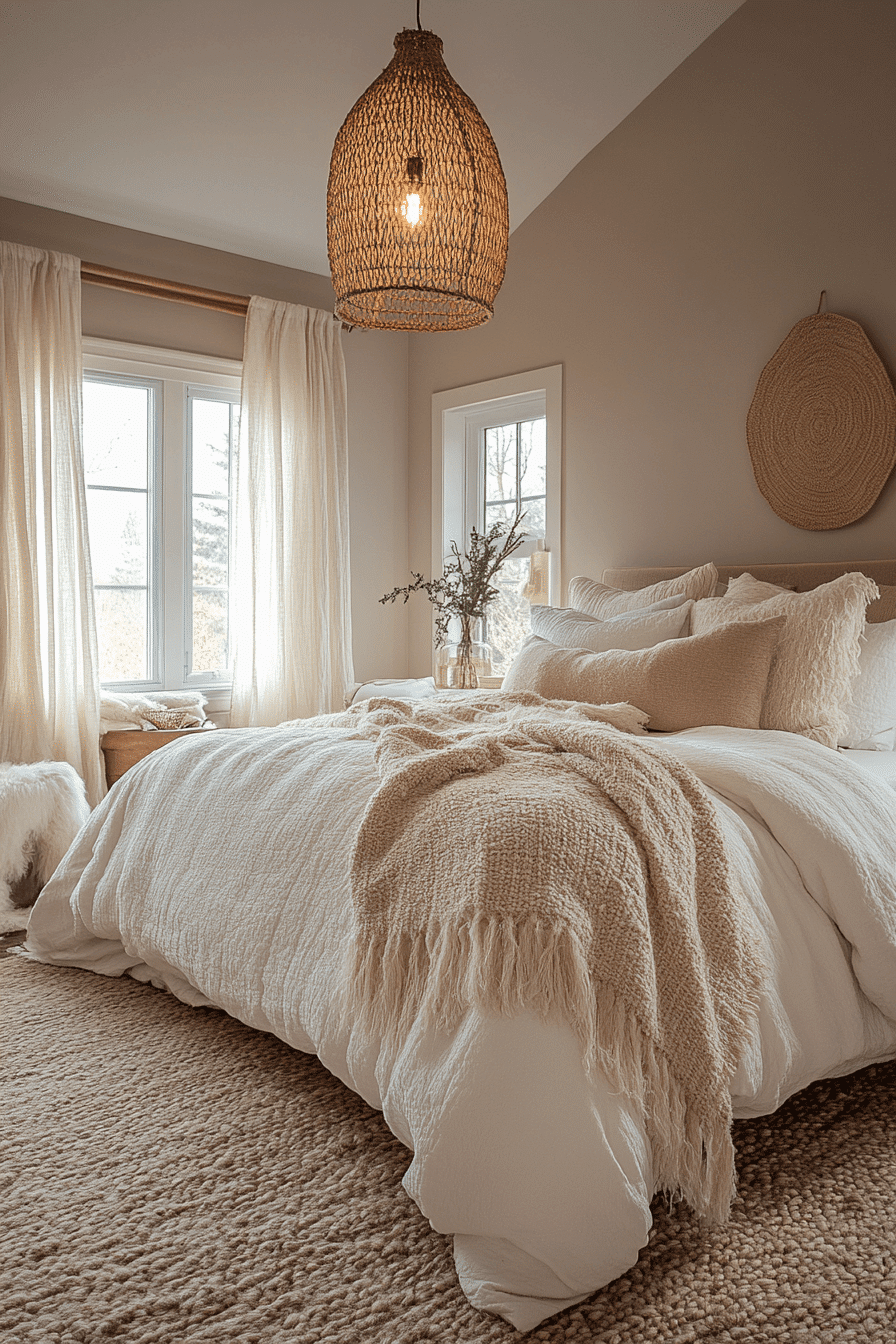 29 Cozy Winter Aesthetic Ideas for Soft Comfort Filled Days boy and girl shared bedroom