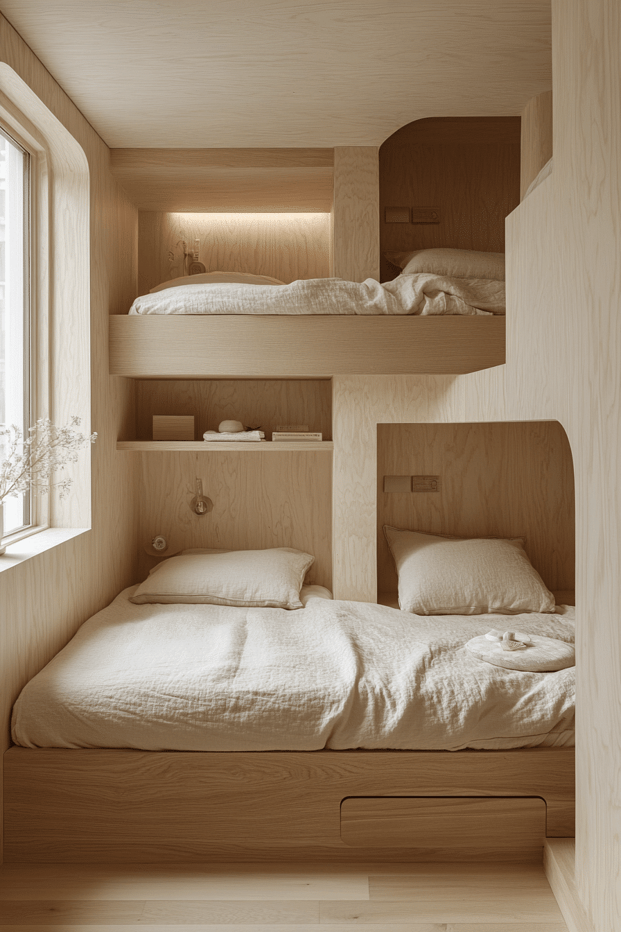 boy and girl shared bedroom