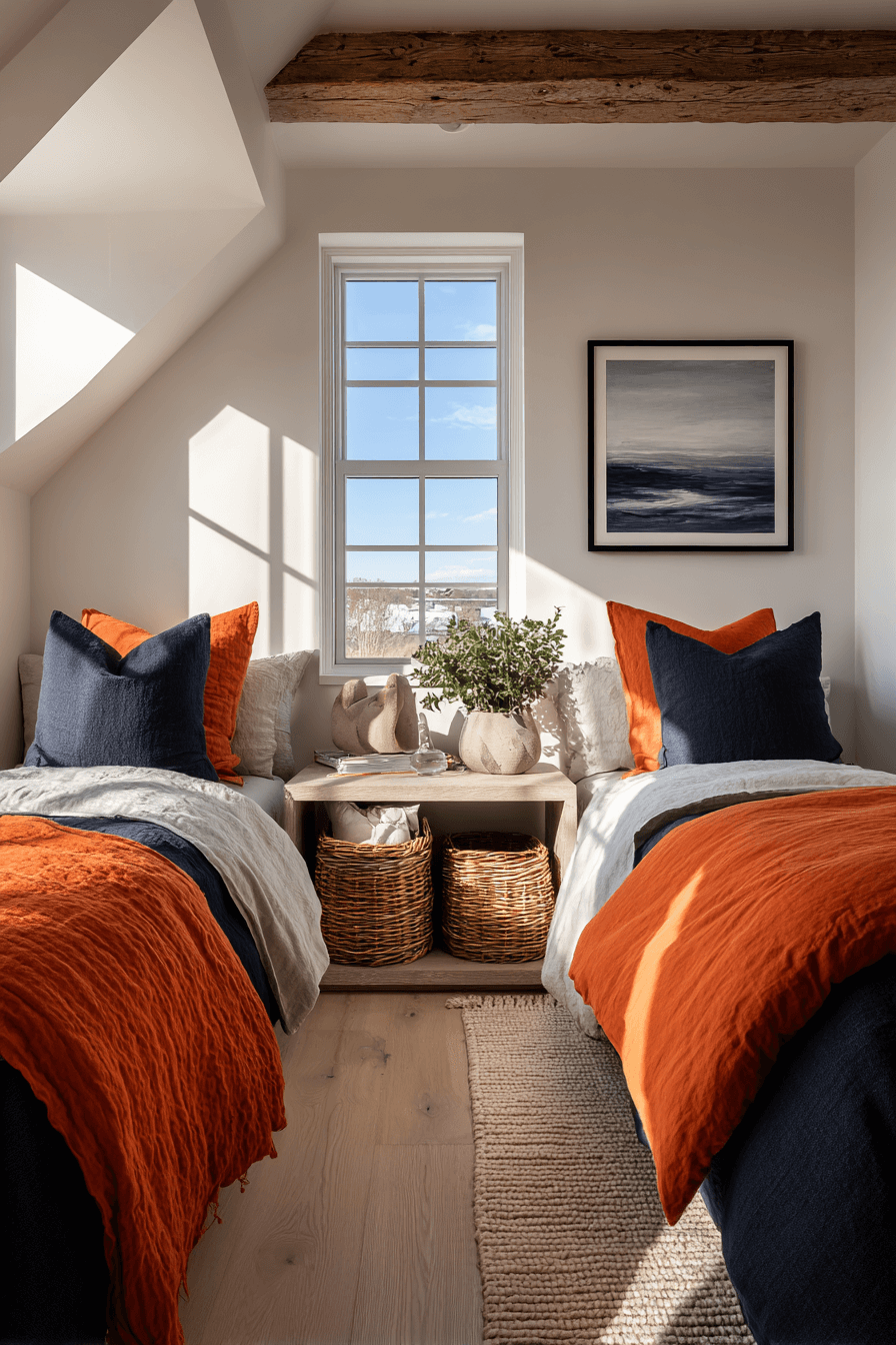boy and girl shared bedroom
