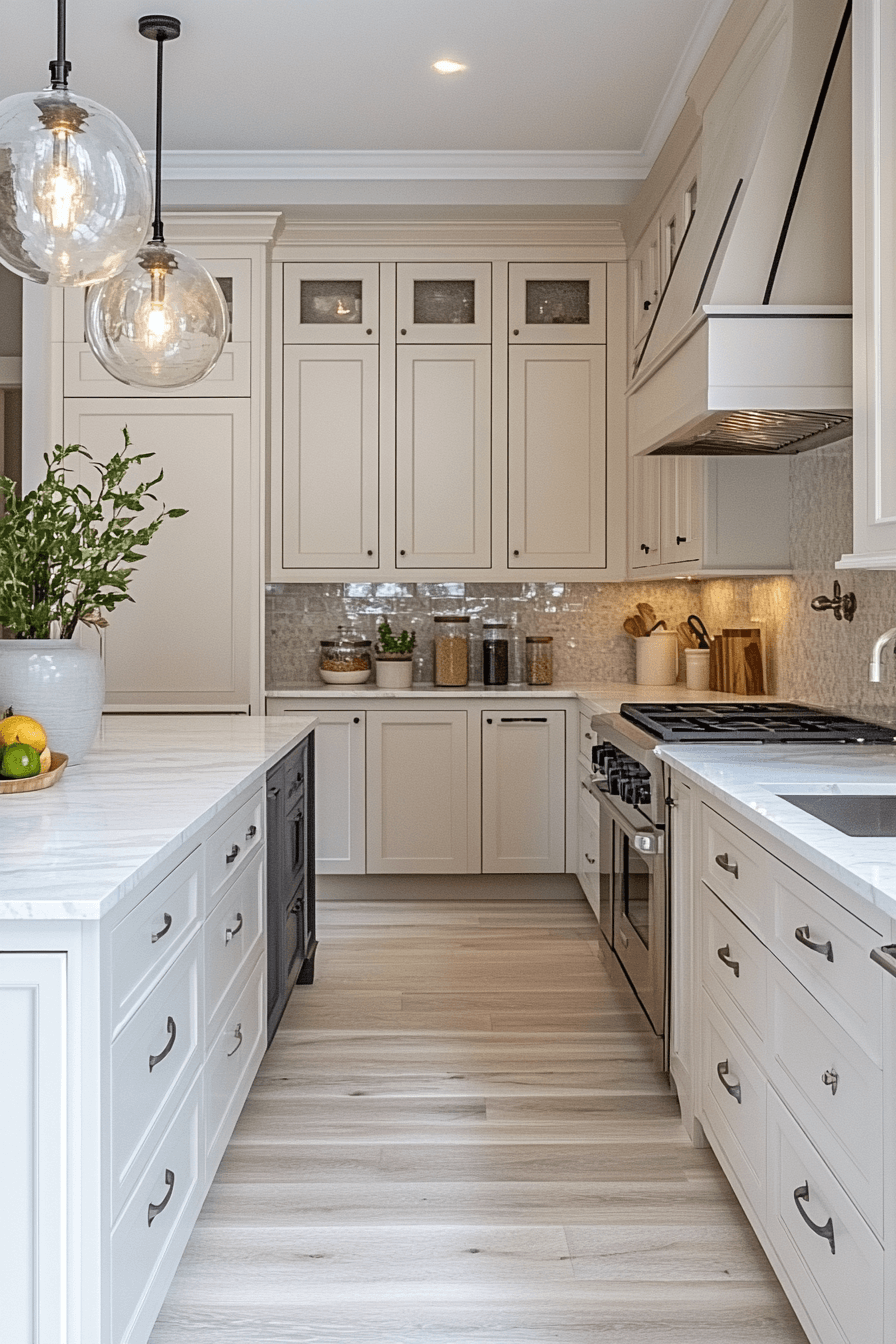 29 Antique White Kitchen Cabinets That Turn Kitchens into Happy Spaces antique home decor ideas