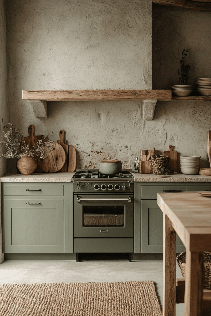 29 Sage Green Kitchen Cabinets That Brighten Everyday Living boy and girl shared bedroom