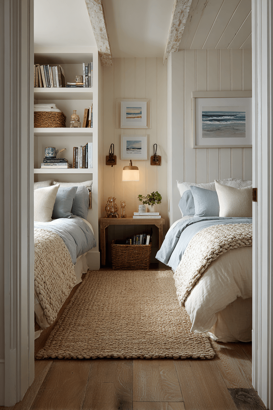 boy and girl shared bedroom
