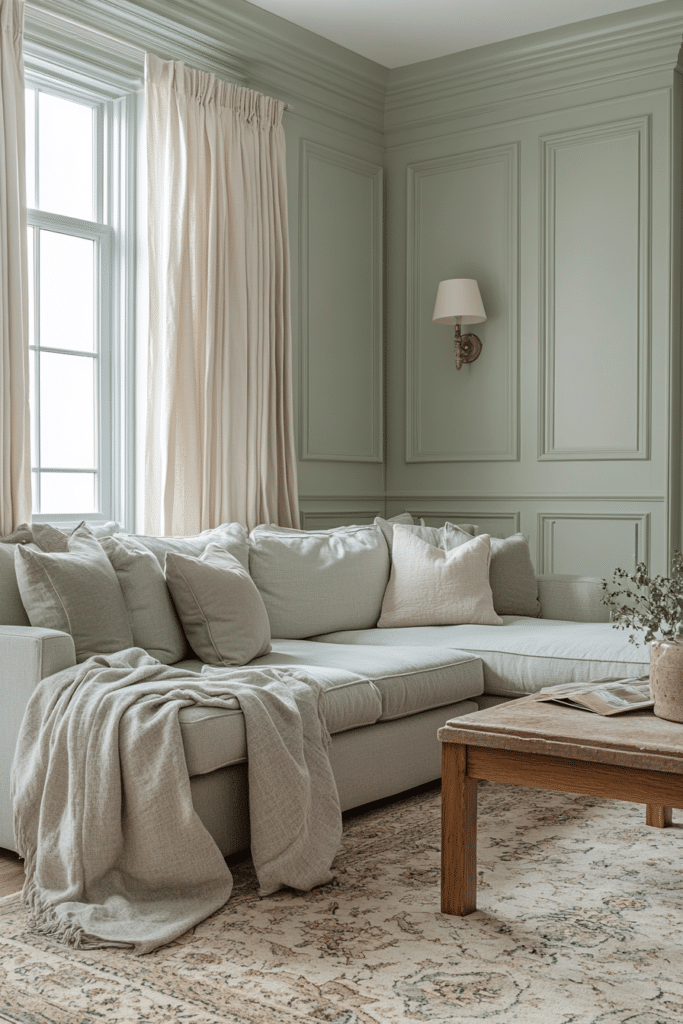 29 Sage Green Living Room Ideas That Feel Effortlessly Cozy - Learn ...