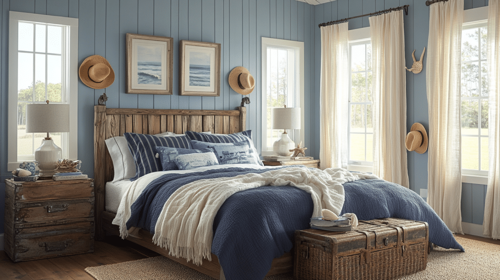 coastal cowgirl bedroom