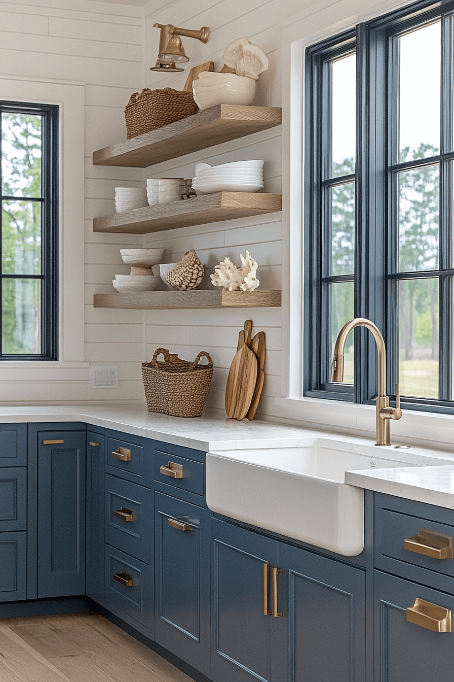 shiplap backsplash kitchen