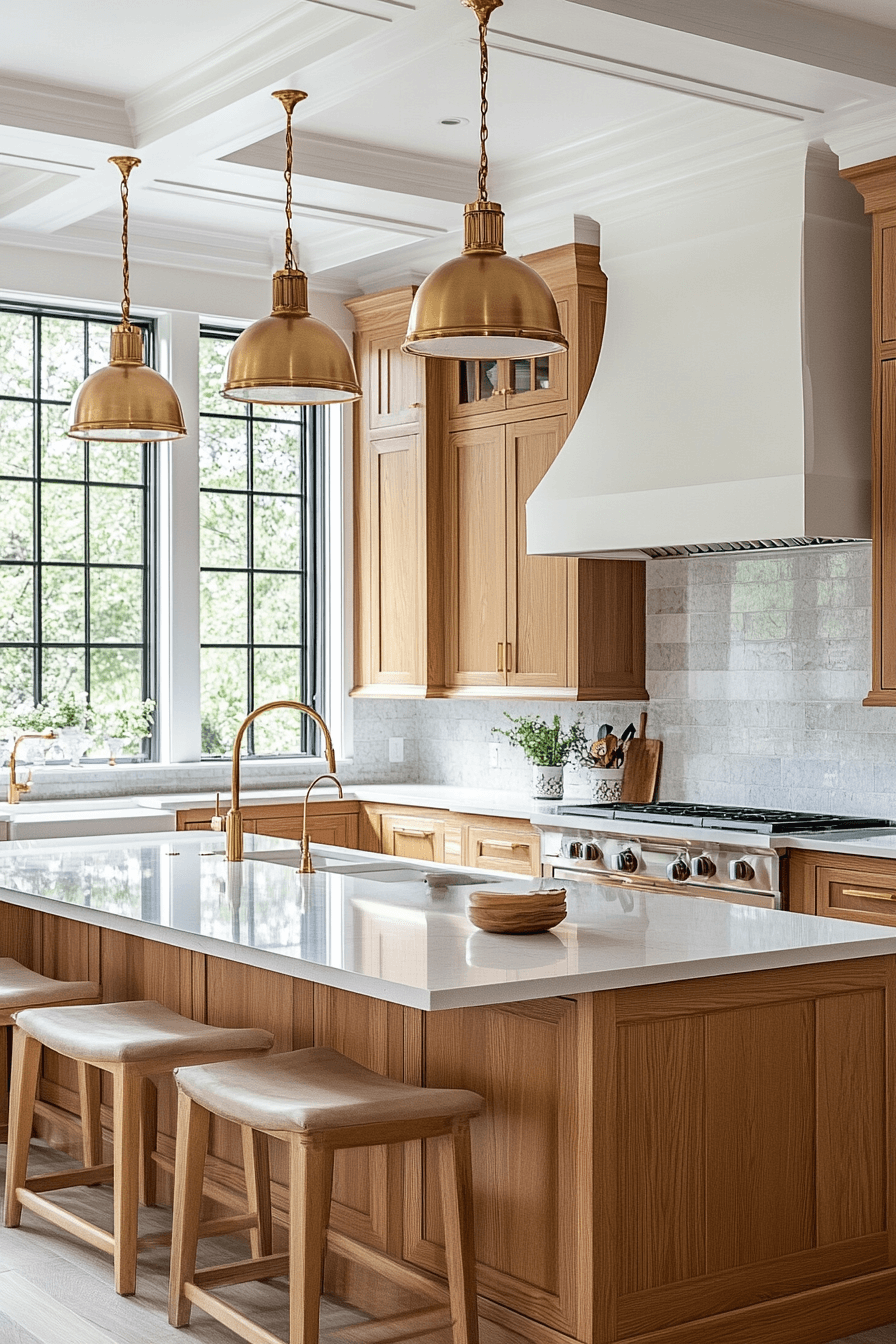 Red Oak Kitchen Cabinets