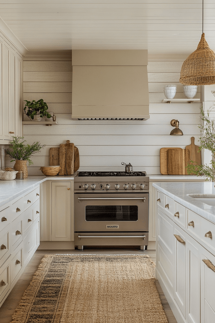 shiplap backsplash kitchen