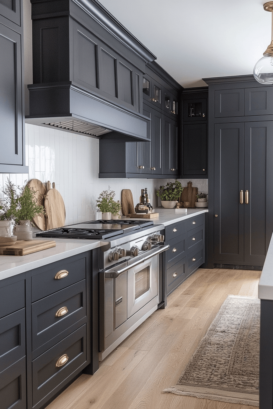 Olive Green Cabinets Kitchen